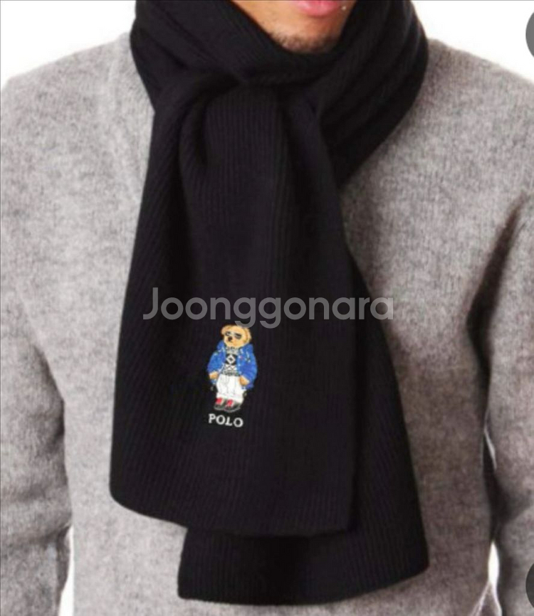 폴로 랄프로렌 폴로베어 니트 머플러--7