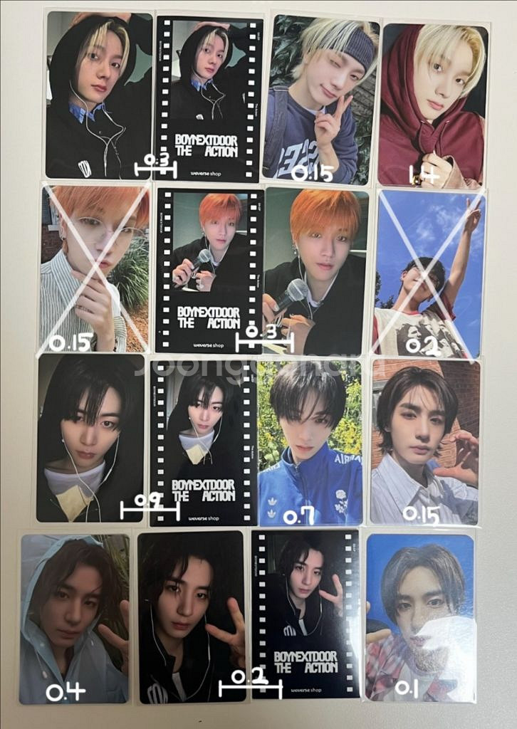 보넥도 포카 판매--0