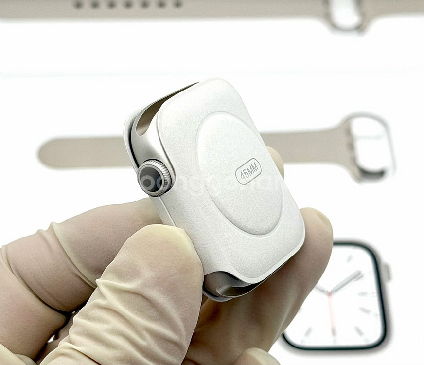 애플 워치 7 스타라이트 45mm GPS 알루미늄--4