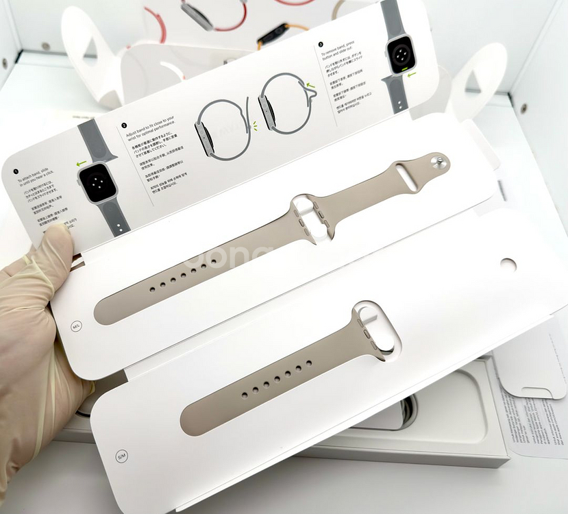 애플 워치 7 스타라이트 45mm GPS 알루미늄--5