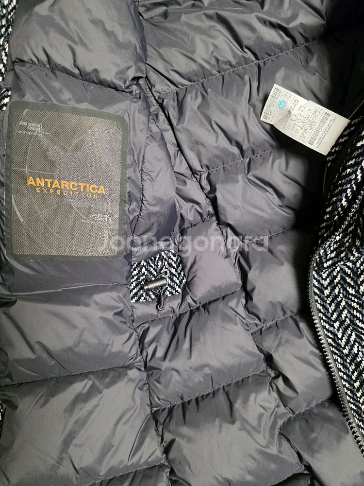 코오롱 안타티카 여성 한파용 구스 다운 롱패딩 90 사이즈 판매--6