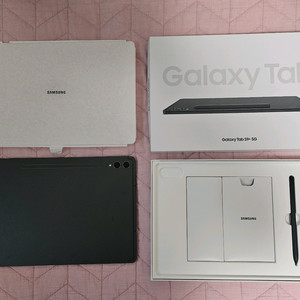 갤럭시탭s9플러스 그라파이트 5G 256기가 A급 풀박
