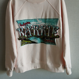 바비 레터링 맨투맨