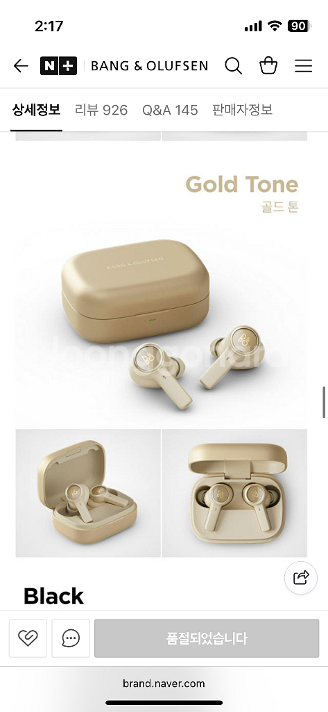 뱅앤올룹슨 비오플레이 EX 무선 이어폰--2