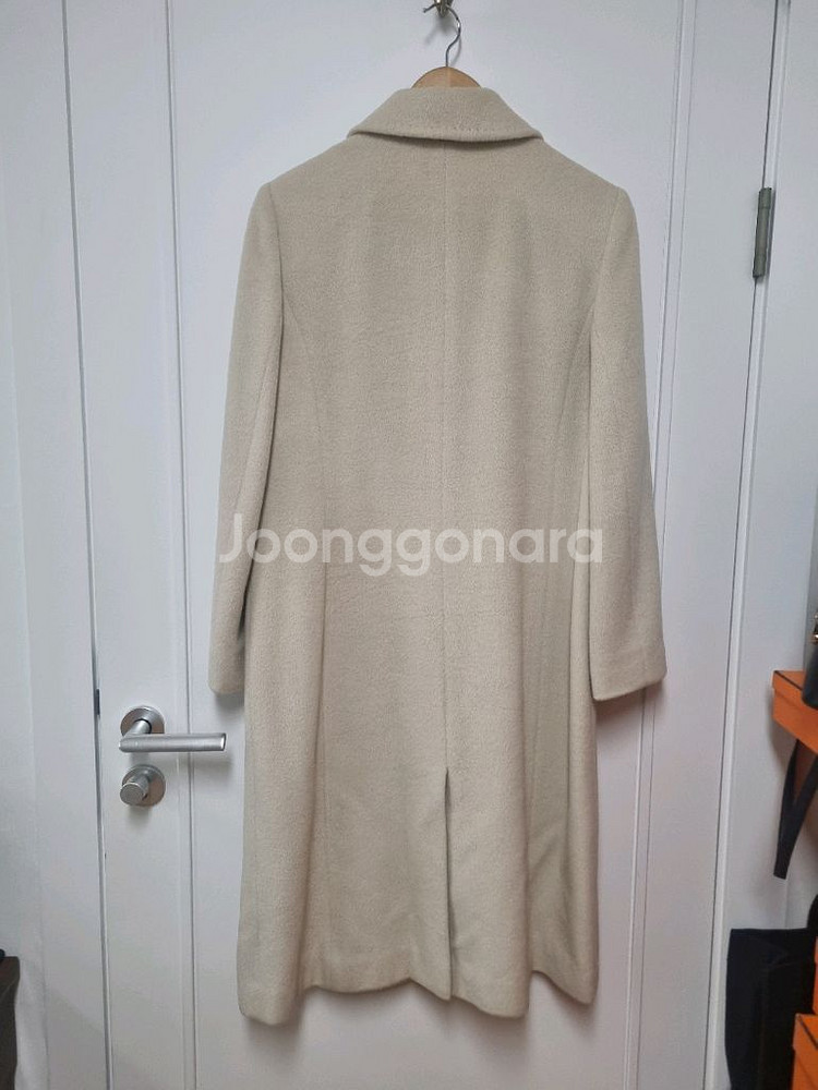 피에르가르뎅 오트밀 롱코트--1