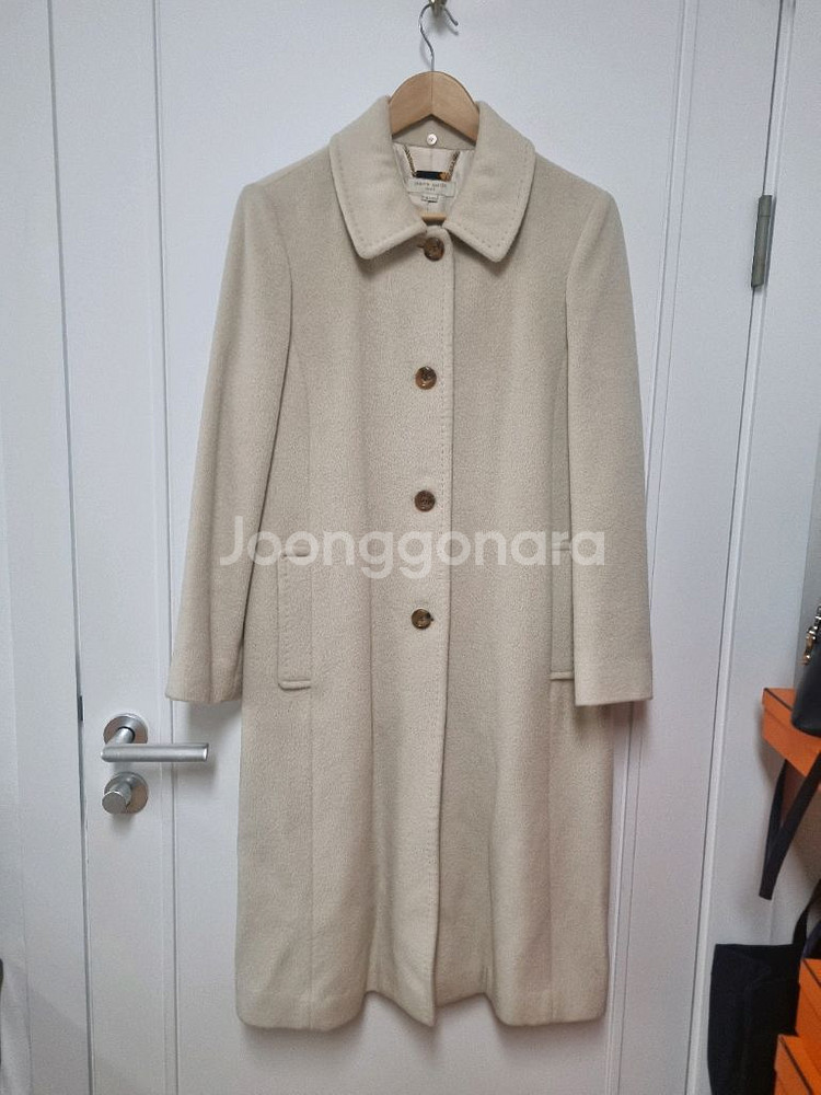 피에르가르뎅 오트밀 롱코트--0