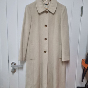 피에르가르뎅 오트밀 롱코트