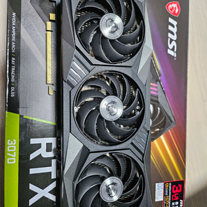 MSI RTX 3070 그래픽카드