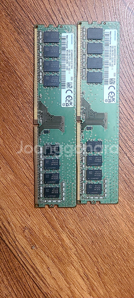 삼성DDR4 3200 8GB 메모리 2개 세트--0