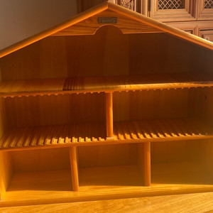 원목 집모양 선반 집선반