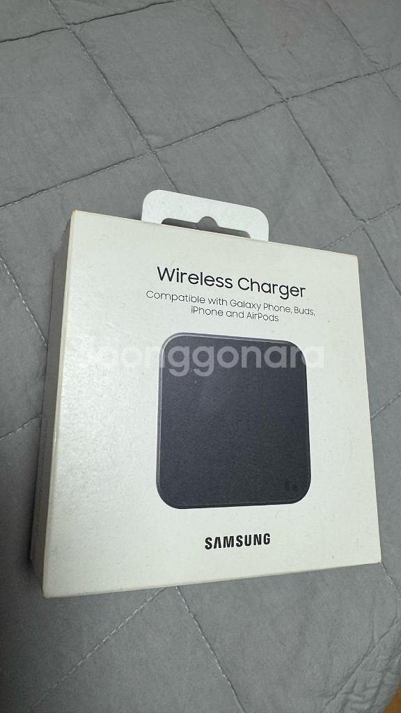 (미사용)삼성 무선충전기 정품--0