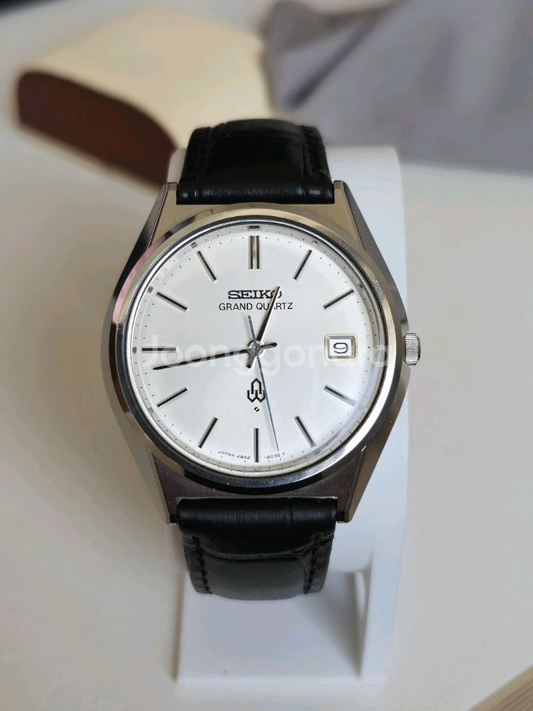 세이코 그랜드 쿼츠 빈티지 시계--0