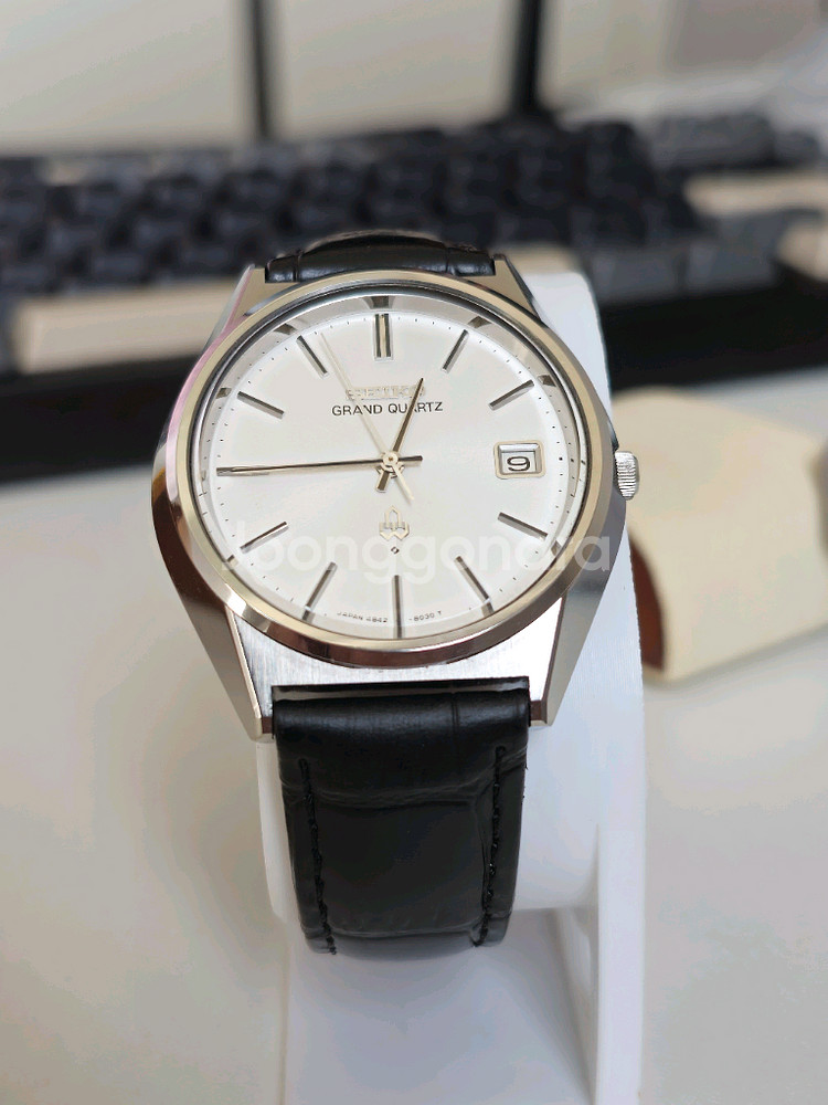 세이코 그랜드 쿼츠 빈티지 시계--1