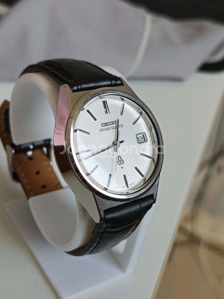 세이코 그랜드 쿼츠 빈티지 시계--3
