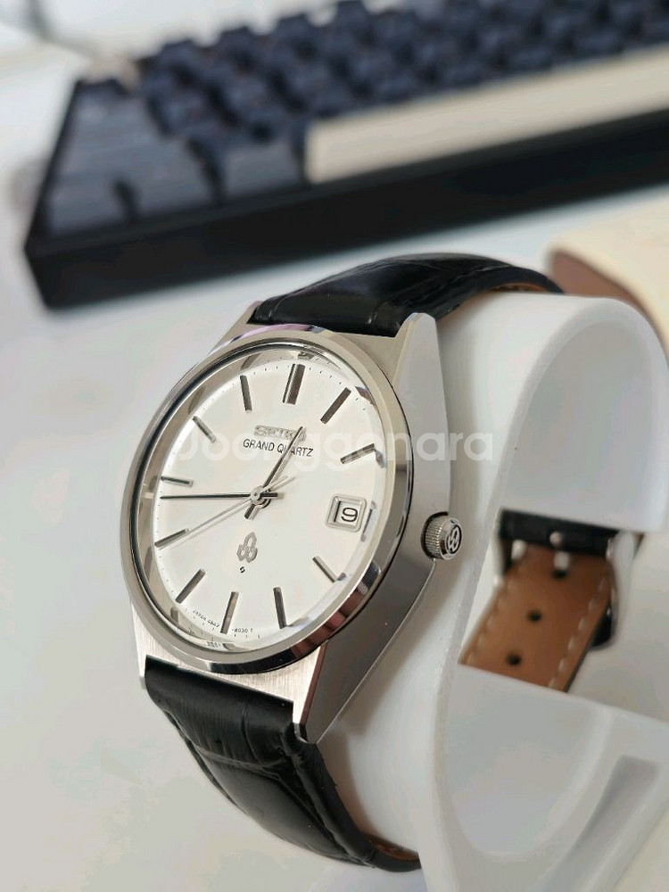 세이코 그랜드 쿼츠 빈티지 시계--2