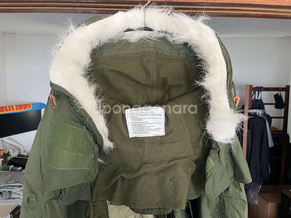 M65 오리지널 데드스탁 피쉬테일 개파카 M size--3