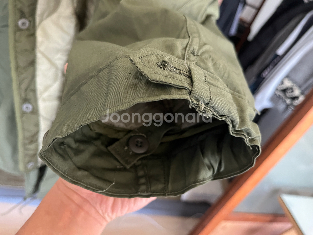 M65 오리지널 데드스탁 피쉬테일 개파카 M size--6