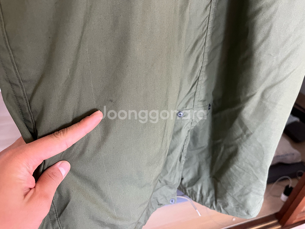 M65 오리지널 데드스탁 피쉬테일 개파카 M size--9