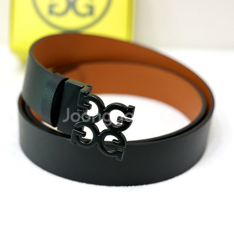 지포어 블랙 남성 골프 벨트--3