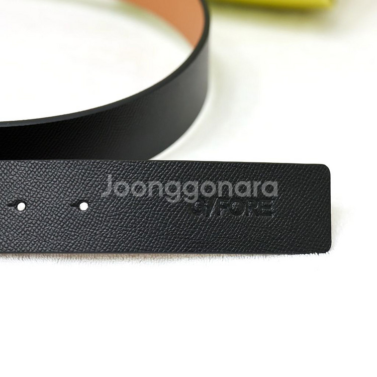 지포어 블랙 남성 골프 벨트--5