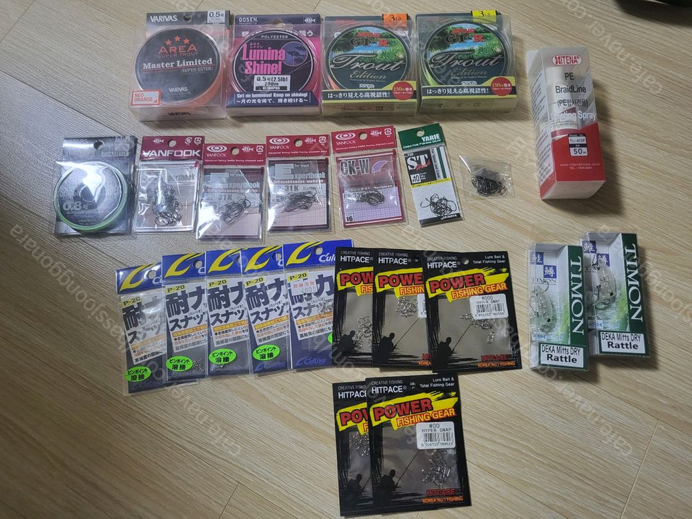 송어 스푼, 하드베이트, 채비, 바칸 이미지