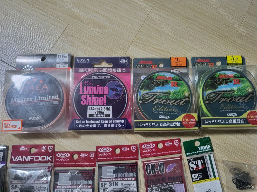 송어 스푼, 하드베이트, 채비, 바칸 이미지