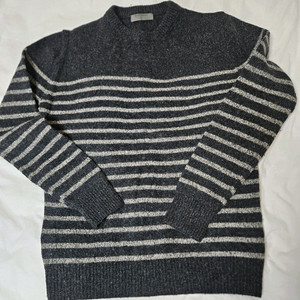 지오다노 스트라이프 니트 스웨터