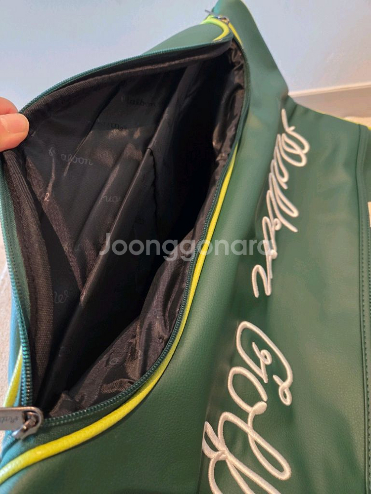 국내당일발송 말본골프백 캐디백 보스턴백 그린--5