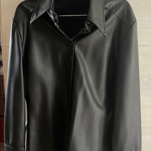 자라 가죽 셔츠