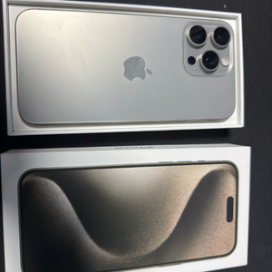 아이폰 15 프로 맥스 1tb 내추럴 티타늄 애플케어 플러스 해외판 판매합니다