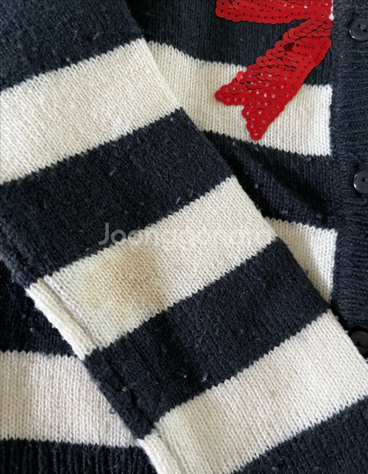 스팽글 리본 가디건 5~6세--2