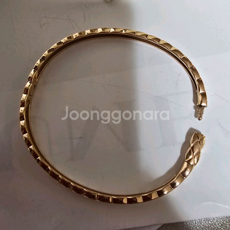 18k 핑크골드 팔찌--5