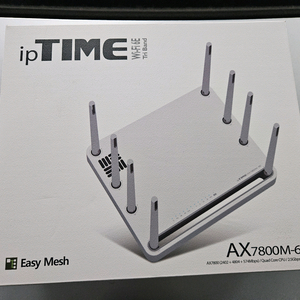 ipTIME AX7800M-6E WiFi6 공유기 미개봉 새제품 팝니다