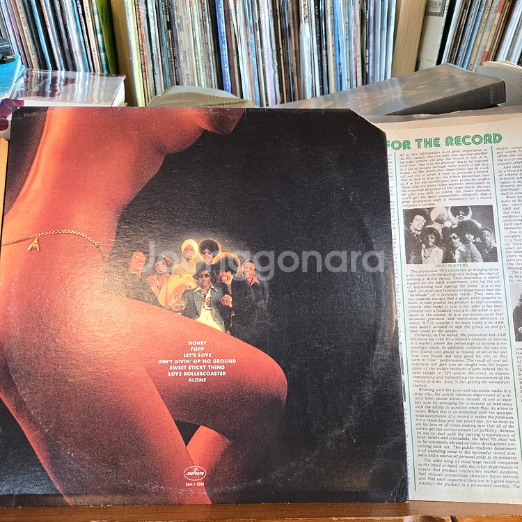 Ohio Players.honey.75.US.초반.EX+/NM.LP--1
