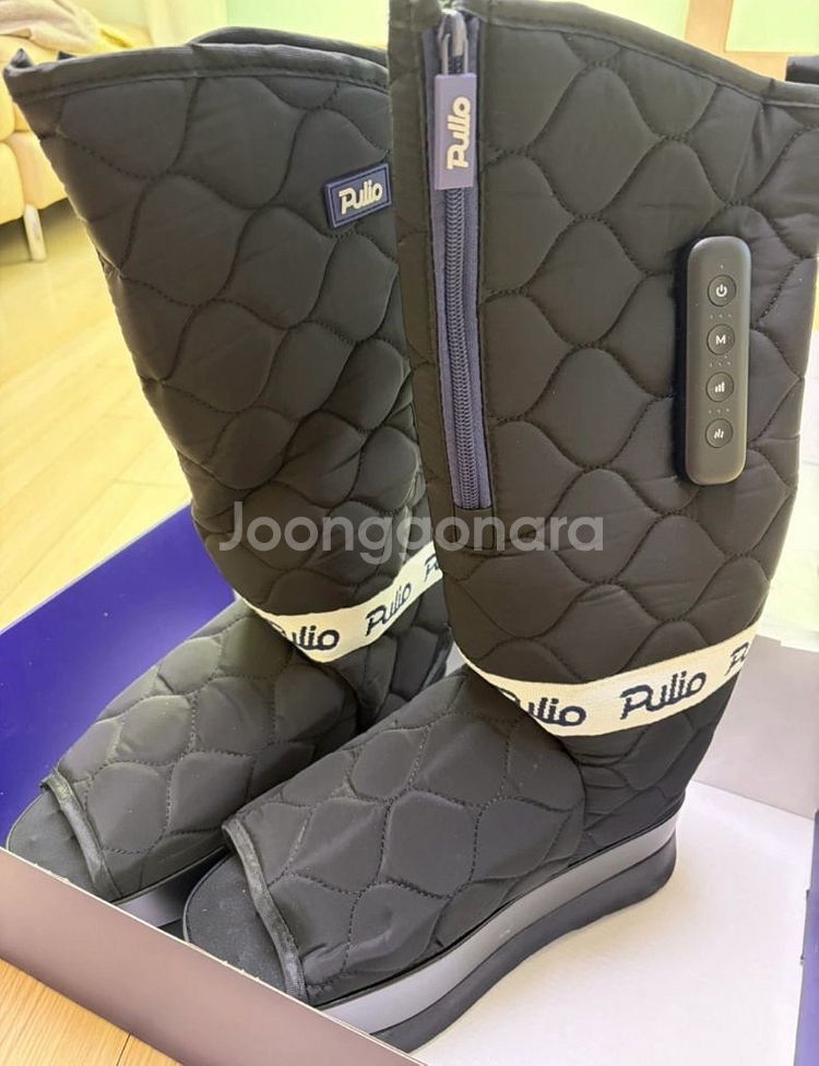 풀리오 풀리션 마사지 부츠 블랙 색상--0