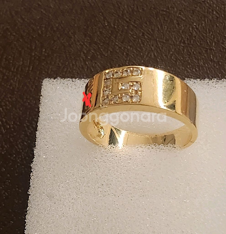 18k 골드 반지--3