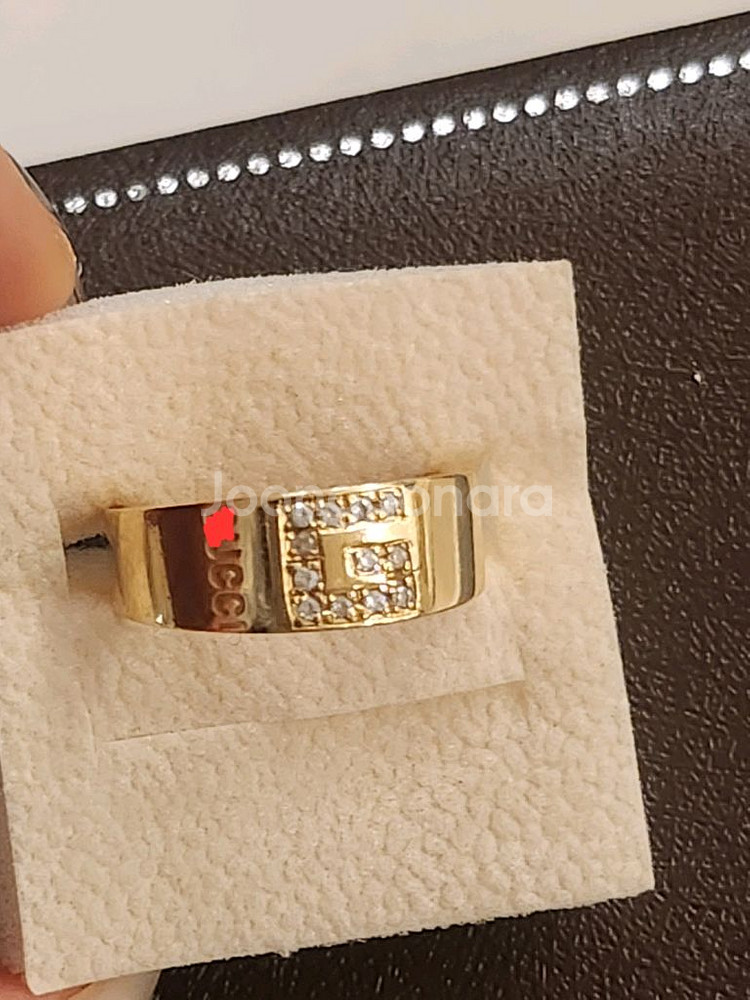 18k 골드 반지--4