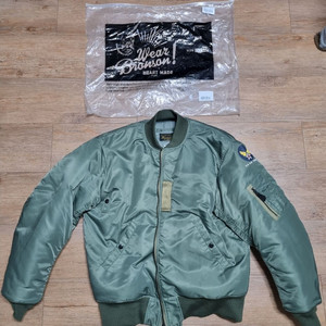 브론슨 ma-1(한국버전) L사이즈