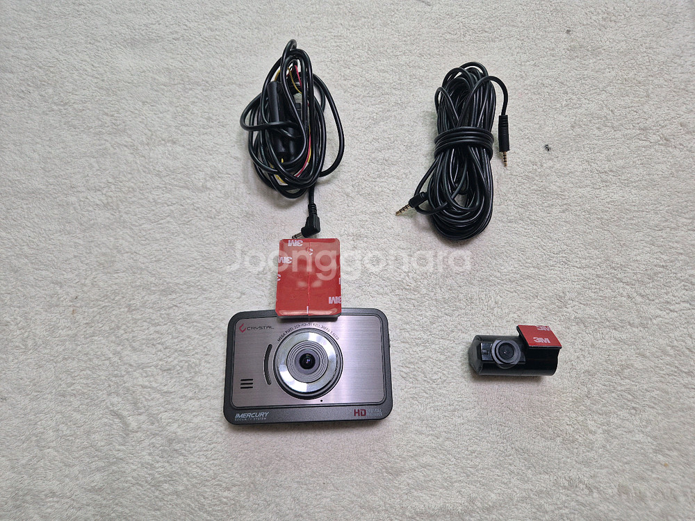 아이머큐리 크리스탈 2채널 32GB 블랙박스 판매합니다--0