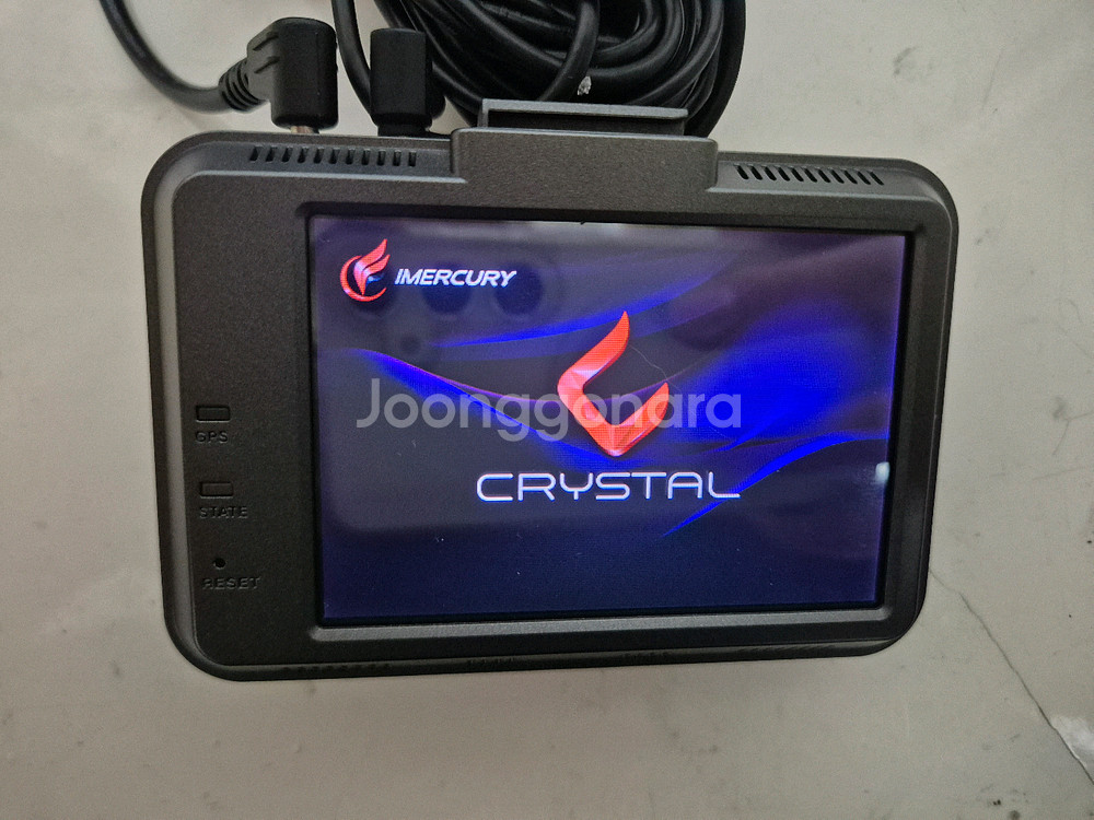 아이머큐리 크리스탈 2채널 32GB 블랙박스 판매합니다--1