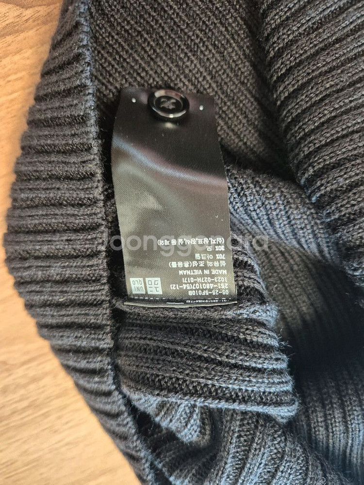 L 66사이즈 25 가을 유니클로 르메르맛 컬렉션 완판템 니트 가디건--3