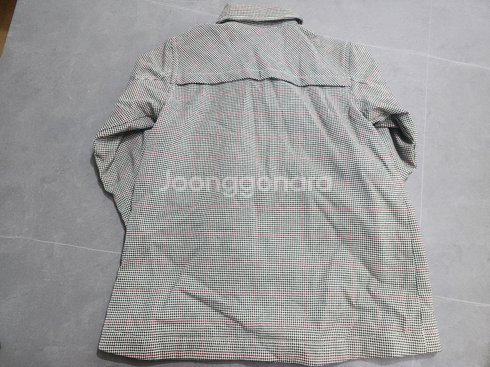 블루독키즈 체크코트 80사이즈--1