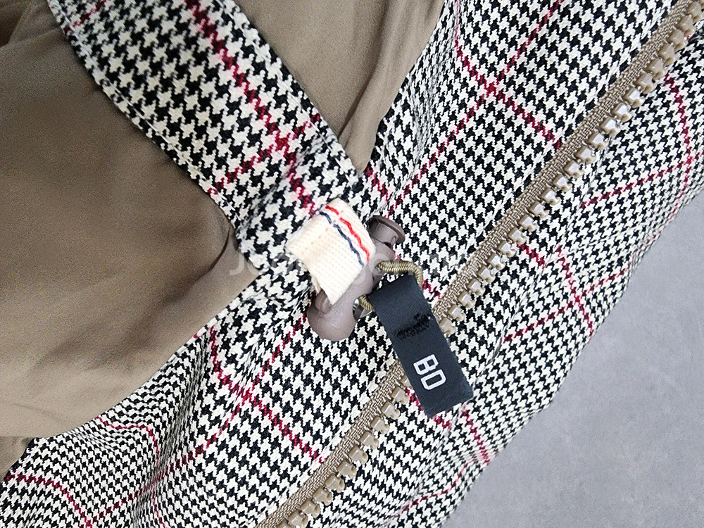 블루독키즈 체크코트 80사이즈--4