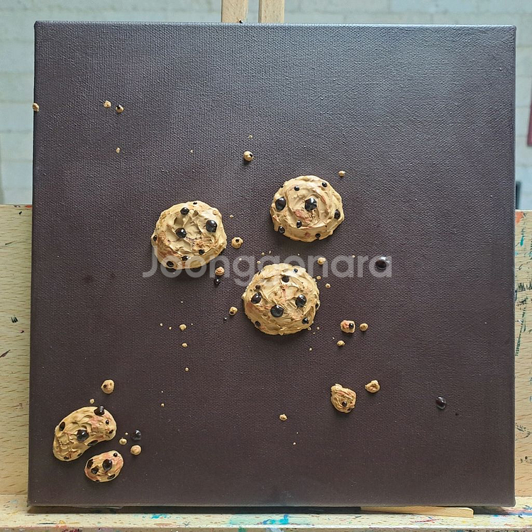 쿠키 아크릴 그림액자입니다--0