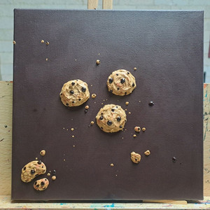 쿠키 아크릴 그림액자입니다