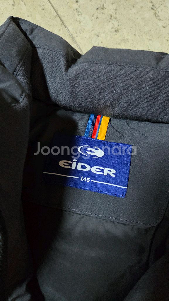 아이더키즈 덕다운 패딩 점퍼 145--1