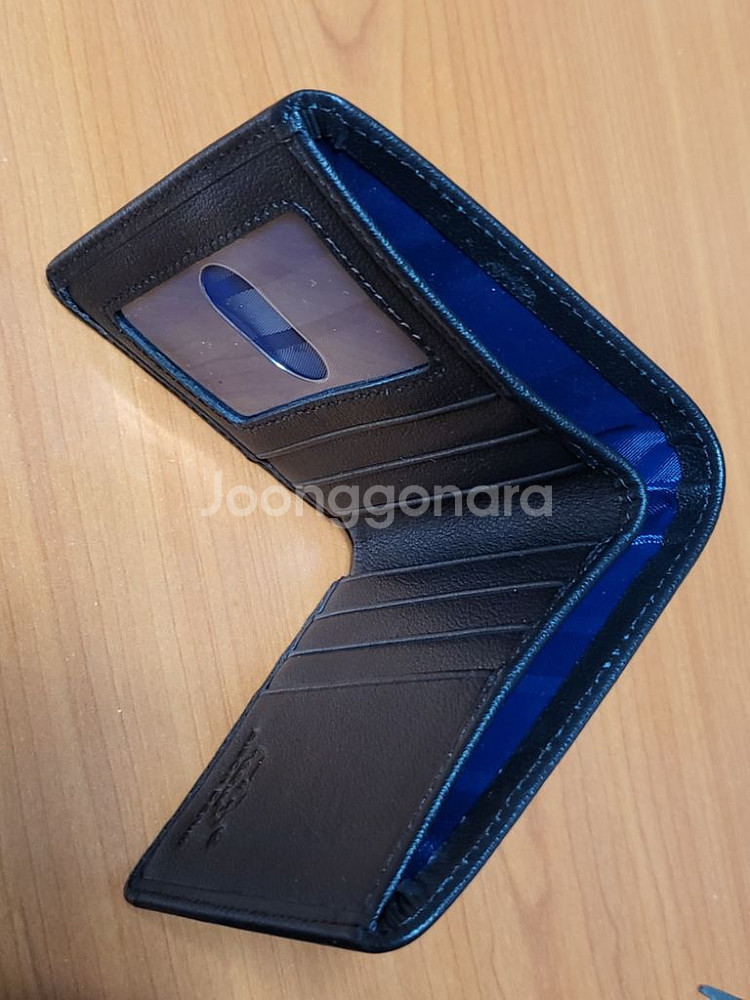 남성용 소가죽 반지갑--2