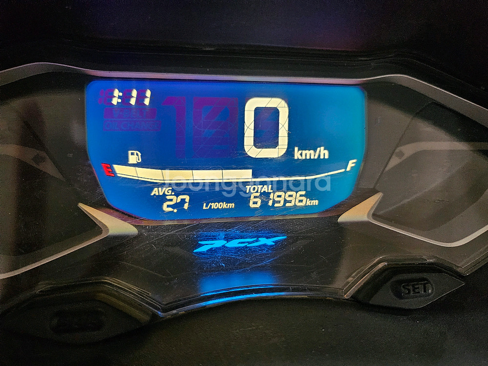 관리잘된 앞뒤블박 21년식 PCX125abs판매합니다--9