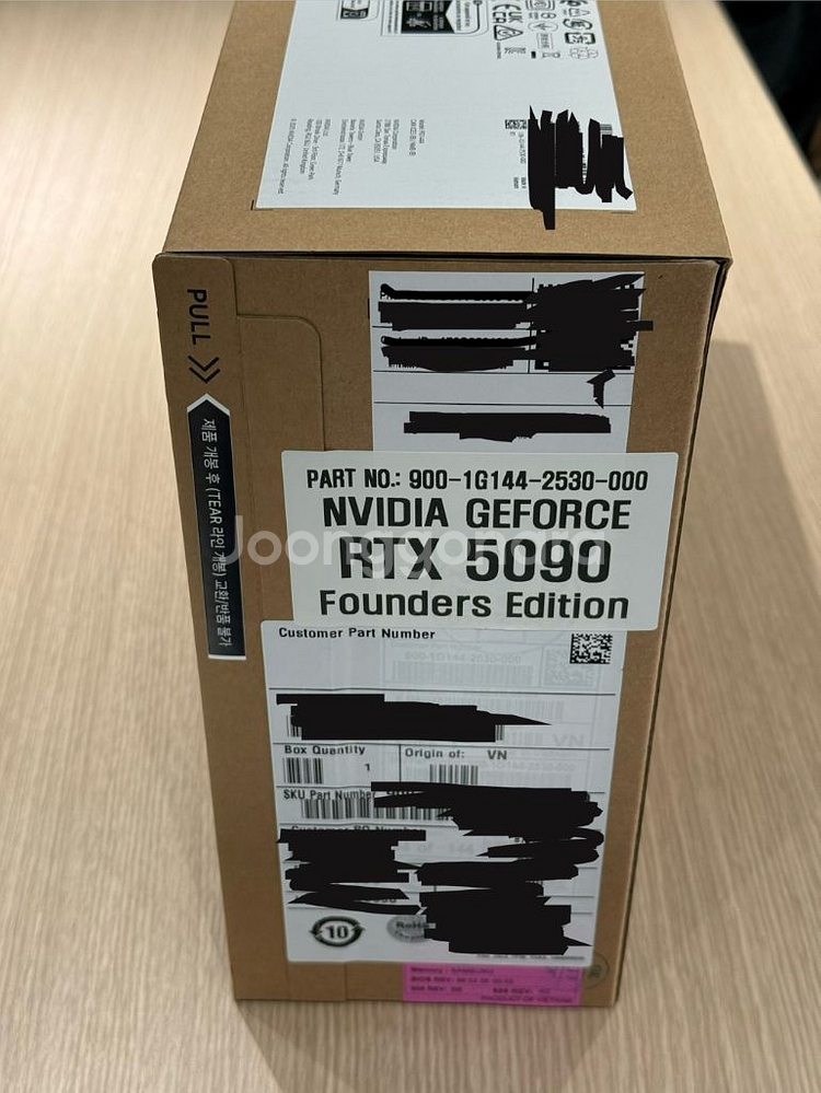 RTX 5090 FE 미개봉품--0
