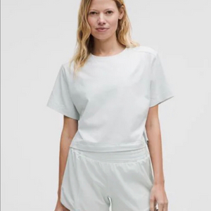 룰루레몬 올 유어스 오가닉 코튼 크롭 티셔츠